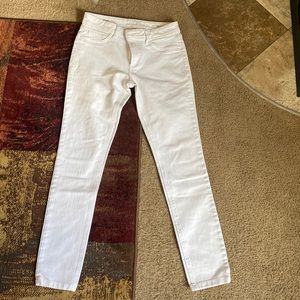 DL1961 white skinny jeans